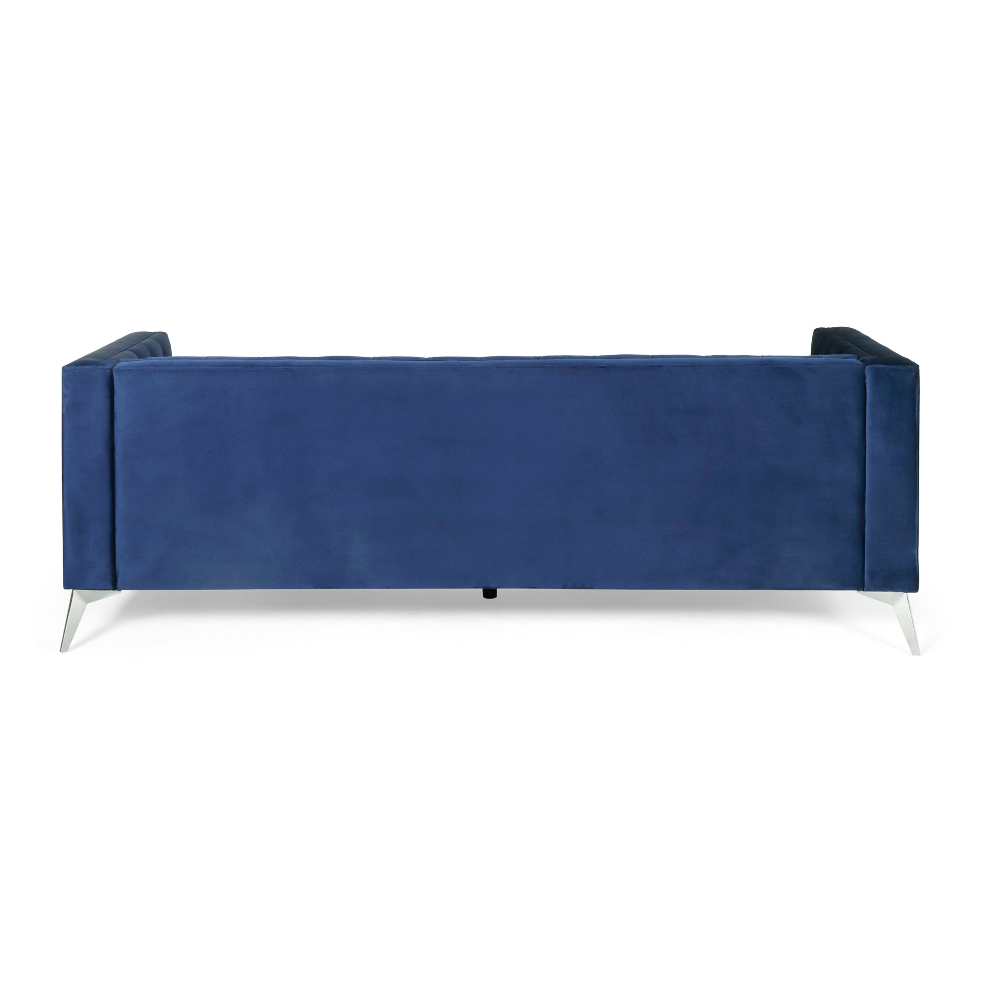 3 Seater Sofa Blue Fabric 3 Seat