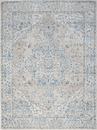 Noble Gc Gen7001 Ivory 2 Ft. X 3 Ft. Area Rug Beige Polyester