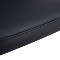 Table And Chair Set.Modern Minimalist Dining Table. White Imitation Marble Pattern Sintered Stone Desktop With Golden Metal Legs.Paried With 4 Comfortable Chairs With Pu Seats And Black Metal Legs.