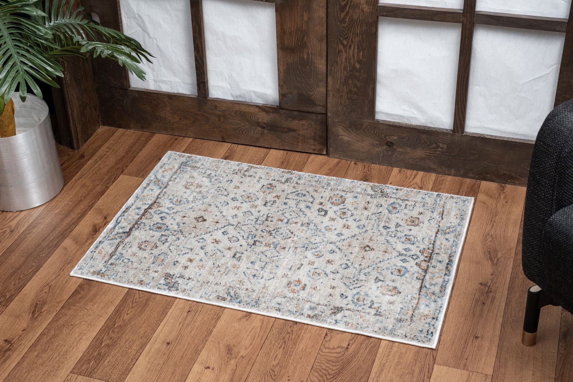 Noble Gc Gen7002 Ivory 7 Ft. 10 In. X 10 Ft. 3 In. Area Rug Beige Polyester