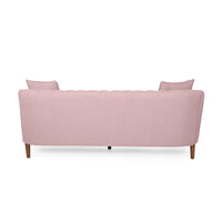 3 Seater Sofa Blush Fabric