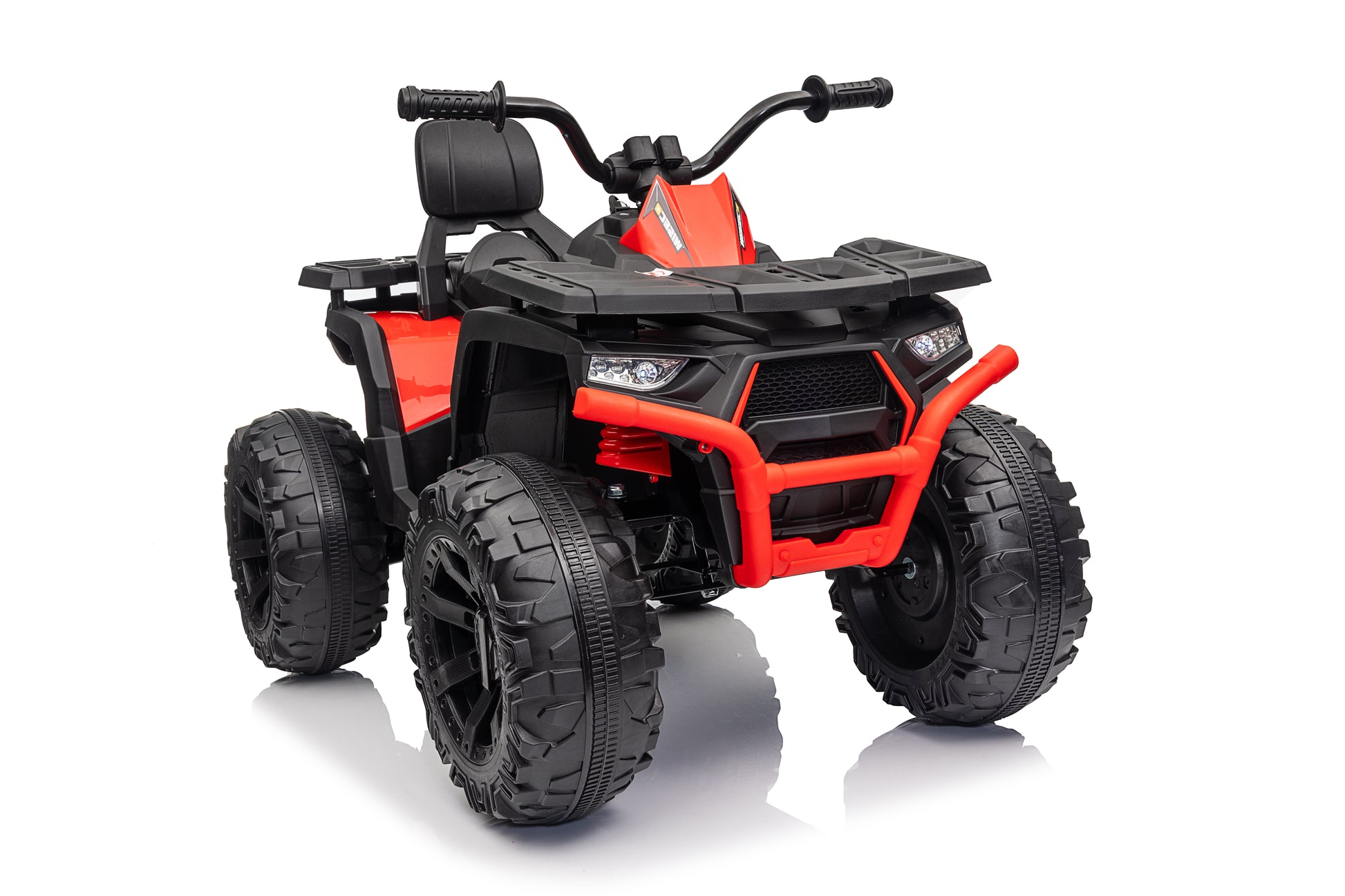 Kids Atv 2 Wheeler, 24 Volt 2Wd Ride On Toys For Big Kids W 2 Seater, 2X200W Motor, 5.6Mph Max Speed,Red Red Abs