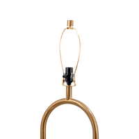 Vivid Brass Ring Base Floor Lamp With Large White Drum Shade Antique Brass,White Table&Floor Lamps Brass