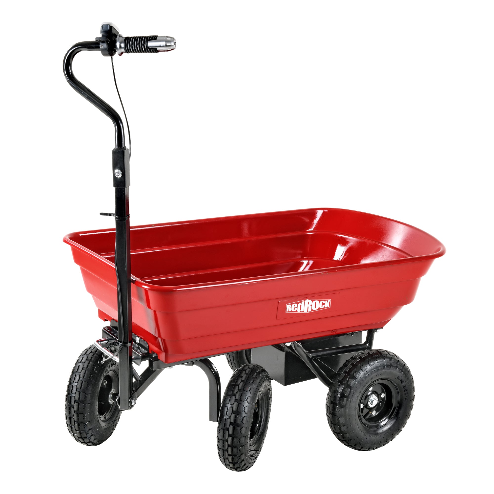 Hassle Free Assemble: This Utility Cart'S Durable Steel Frame Is Easy To Assemble While The Sturdy Poly Tub Is Easy To Clean And Rust Resistant Black Red Abs Steel Q235