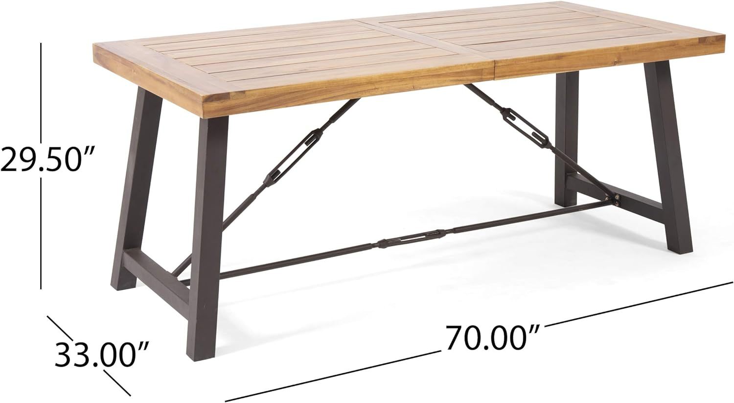 Catriona Dining Table Teak Acacia Wood