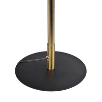Dimond Black Led Table Lamp With On Off Switch Round Metal Base Black,Gold Table&Floor Lamps Mid Century Modern Led Metal
