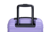 Carry On Luggage Airline Approved18.5" Carry On Suitcase With Tsa Approved Carry On Luggage With Wheels Carry On Bag Hard Shell Suitcases, Light Purple Light Purple Abs Pc