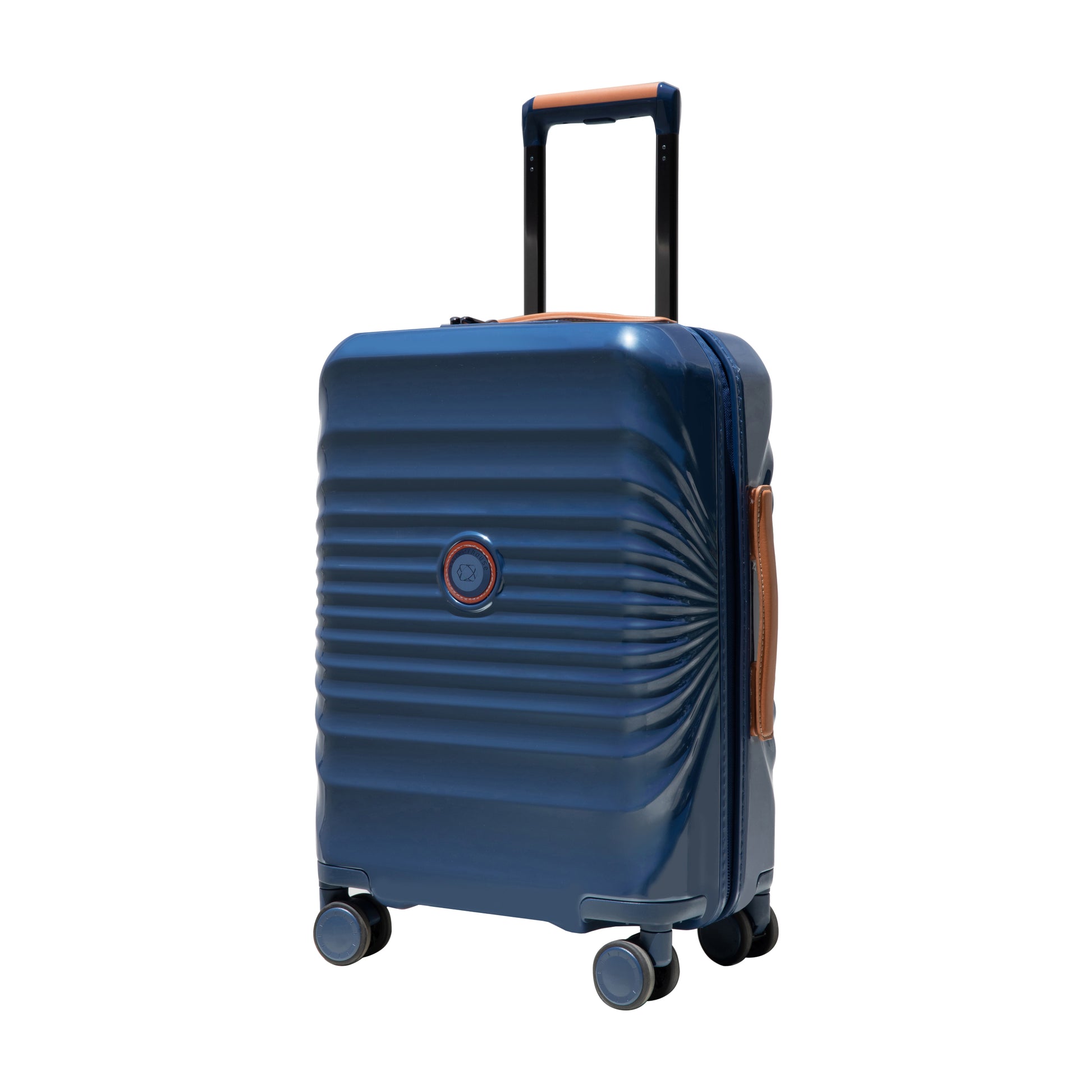 28" Luggage Lightweight Suitcase Tsa Lock Usb Port Expandable Luggage Wheel Lock Artificial Leather Top Handle Spinner Wheels Blue Blue Abs Pc