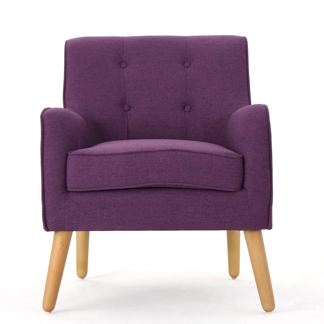 Arm Chair Purple Fabric