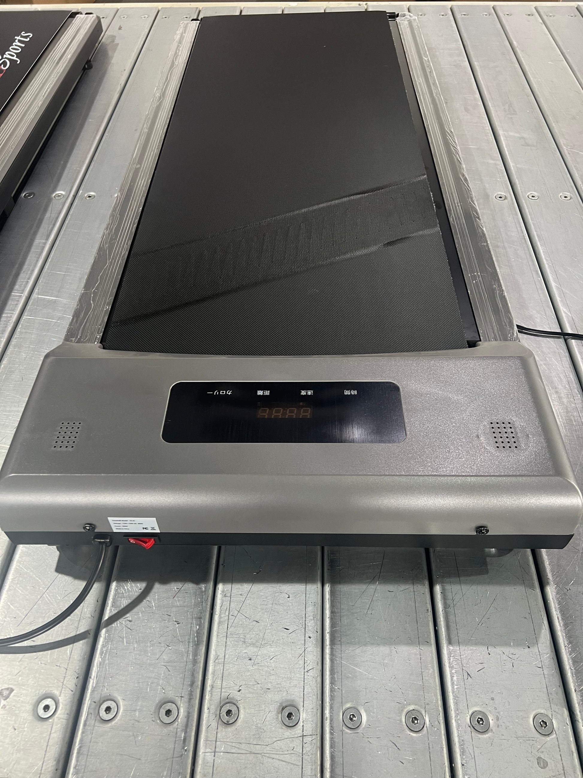 Walkingpad Treadmill 3 Colors Available Under The Desk Home Space Saving Black White Silver Indoor Portable With Convenience And Effectiveness Black And Silver Steel