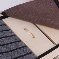 Cat Exercise Wheel For Indoor Cats, Cat Running Wheel With Carpeted Runway, 41" Natural Wood Color Wood Wood