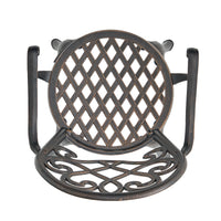 Camden 3Pc Cast Bistro Set W Ice Bucket Copper Aluminium