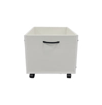 White Toy Box With Wheels Set Of 2 White Bedroom Solid Wood Mdf