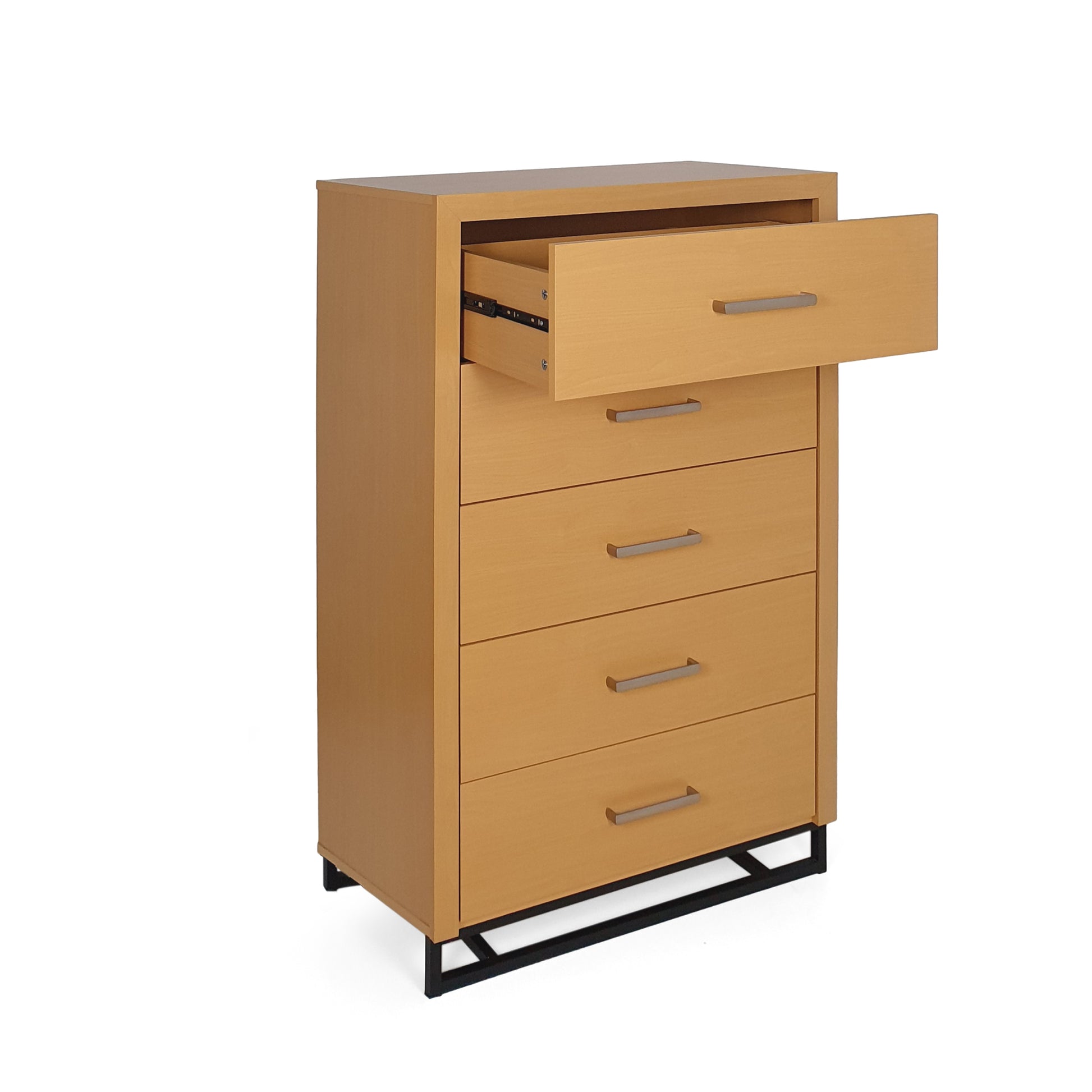 5 Drawer Chest Maple Mdf