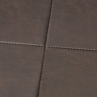 Kd Coffee Table Brown Pu