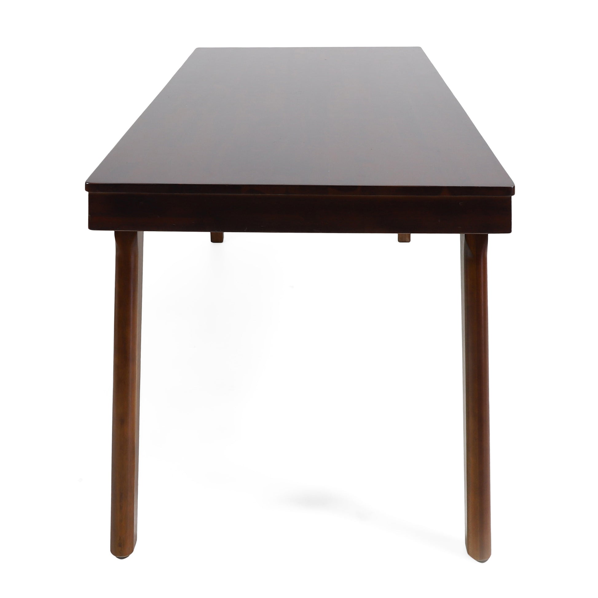 Dining Table, Rich Mahogany Brown Acacia Wood