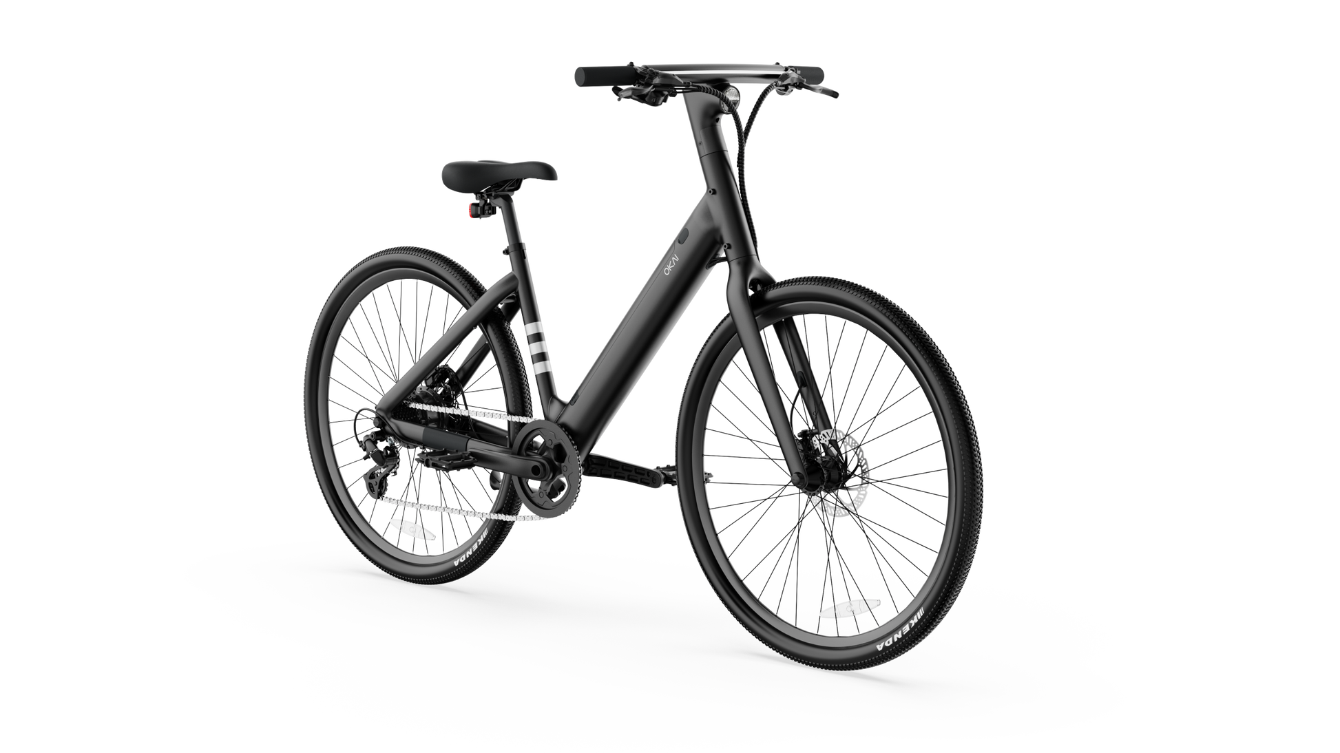 Minimalist Fitness Step Through E Bike W Up To 62 Miles Max Operating Range And 20 Mph Max Speed Matte Black Matte Black Aluminum