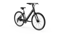 Minimalist Fitness Step Through E Bike W Up To 62 Miles Max Operating Range And 20 Mph Max Speed Matte Black Matte Black Aluminum