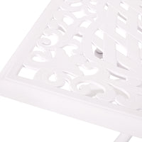 Phoenix Rectangle Table White Aluminium