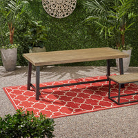 Carlisle 79 Grey Black Acacia Wood