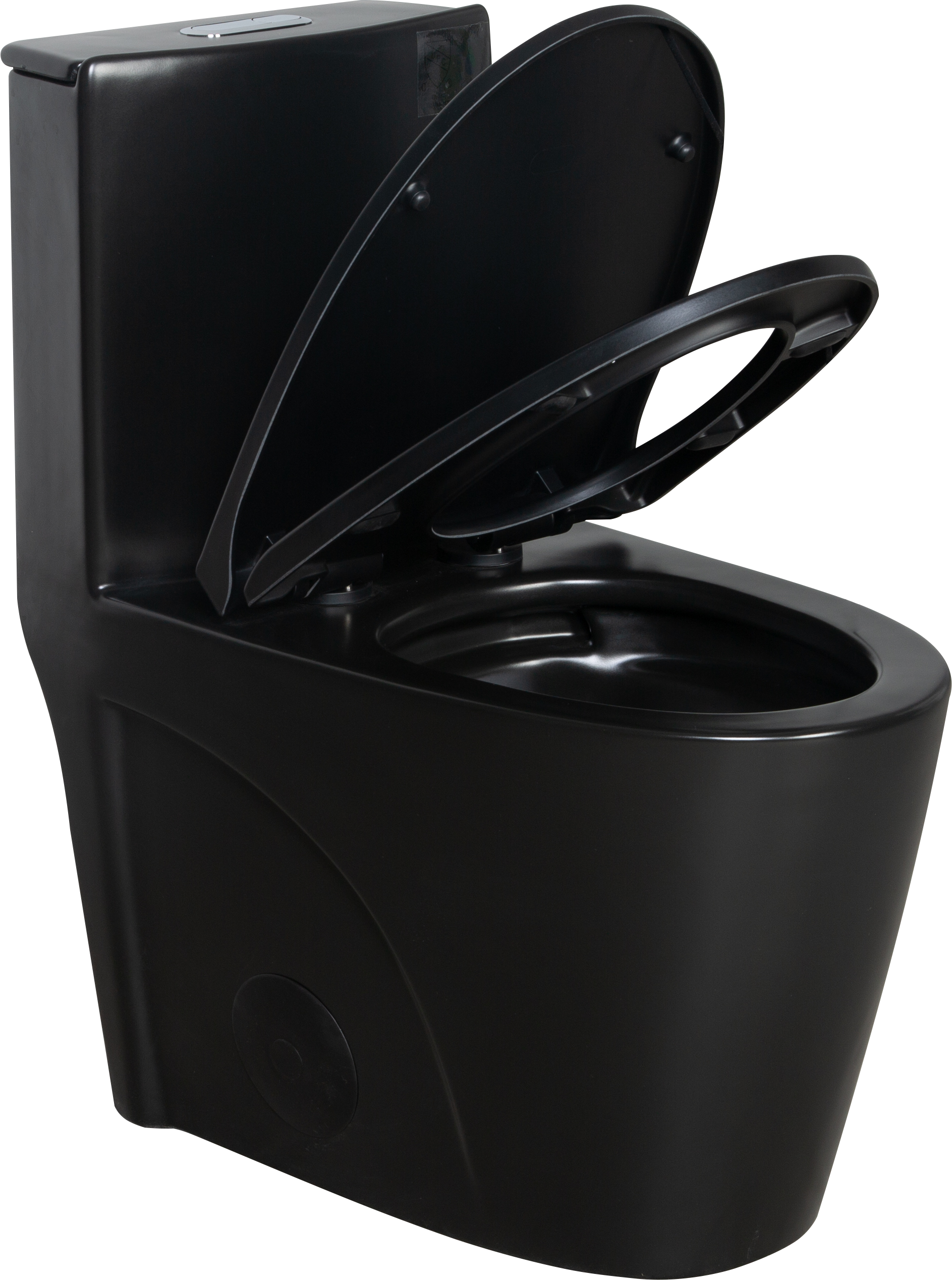 Toilet Seat Cover Only, Black 23T01 Mbp01 Black Acrylic