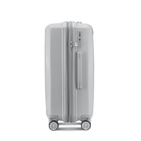 Luggage 4 Piece Sets 14 20 24 28 , Hard Shell Lightweight Tsa Lock Carry On Expandable Suitcase With Spinner Wheels Travel Set For Men Women Silver Polypropylene