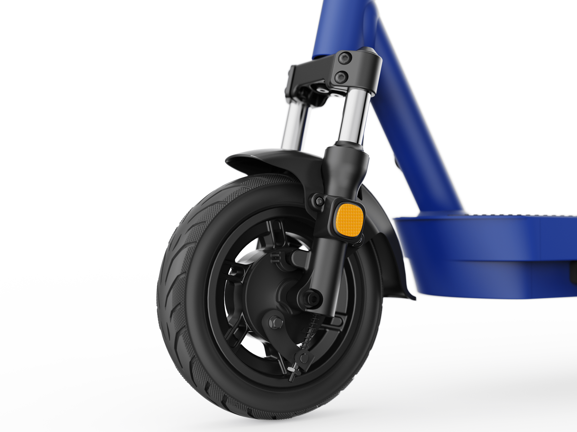 Dual Suspension Electric Scooter W 43.5 Miles Max Operating Range & 24 Mph Max Speed Blue Blue Aluminum