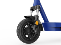 Dual Suspension Electric Scooter W 43.5 Miles Max Operating Range & 24 Mph Max Speed Blue Blue Aluminum