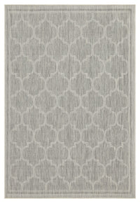 Sunshine Gc Har2006 Silver 2 Ft. 7 In. X 7 Ft. 3 In. Indoor Outdoor Area Rug Silver Polyester Polypropylene