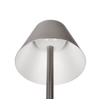 Elegance Rechargeable Led Table Lamp Brushed Nickel Led Touch Switch Brushed Nickel,Silver Table&Floor Lamps Metal