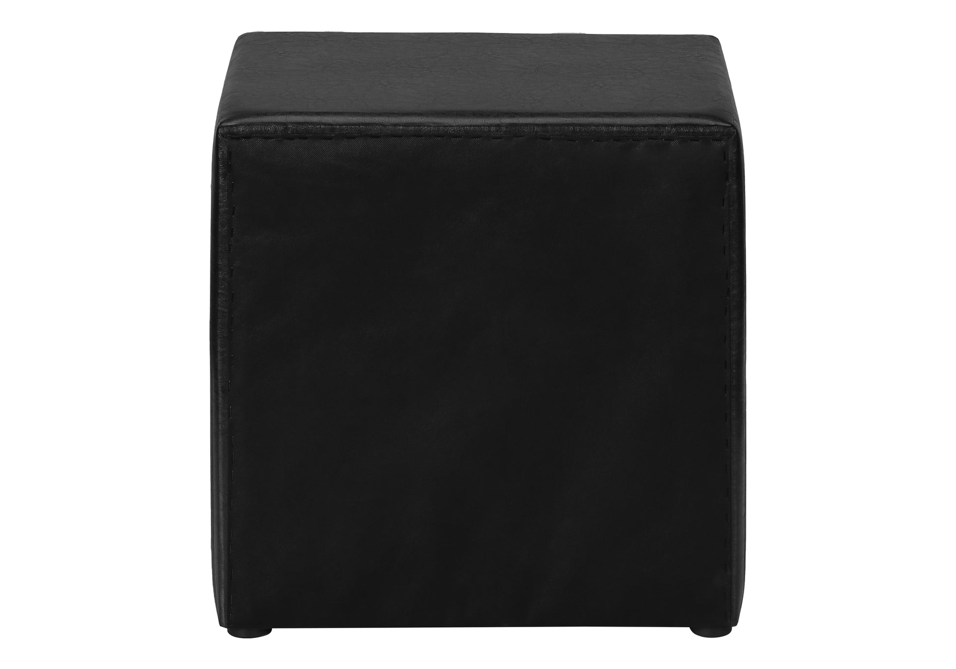 Nightstand, Nightstand, End, Side, Lamp, Storage Drawer, Bedroom, Upholstered, Black Leather Look, Transitional Black Mdf