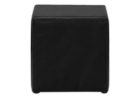 Nightstand, Nightstand, End, Side, Lamp, Storage Drawer, Bedroom, Upholstered, Black Leather Look, Transitional Black Mdf