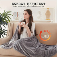 157*213Electric Blanket Grayish Flannelette