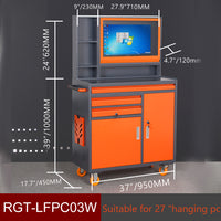 Super Large Industrial Computer Cabinet Can Be Used In Auto Repair Workshops And Other Studios That Need Computers Gray Abs Steel Q235