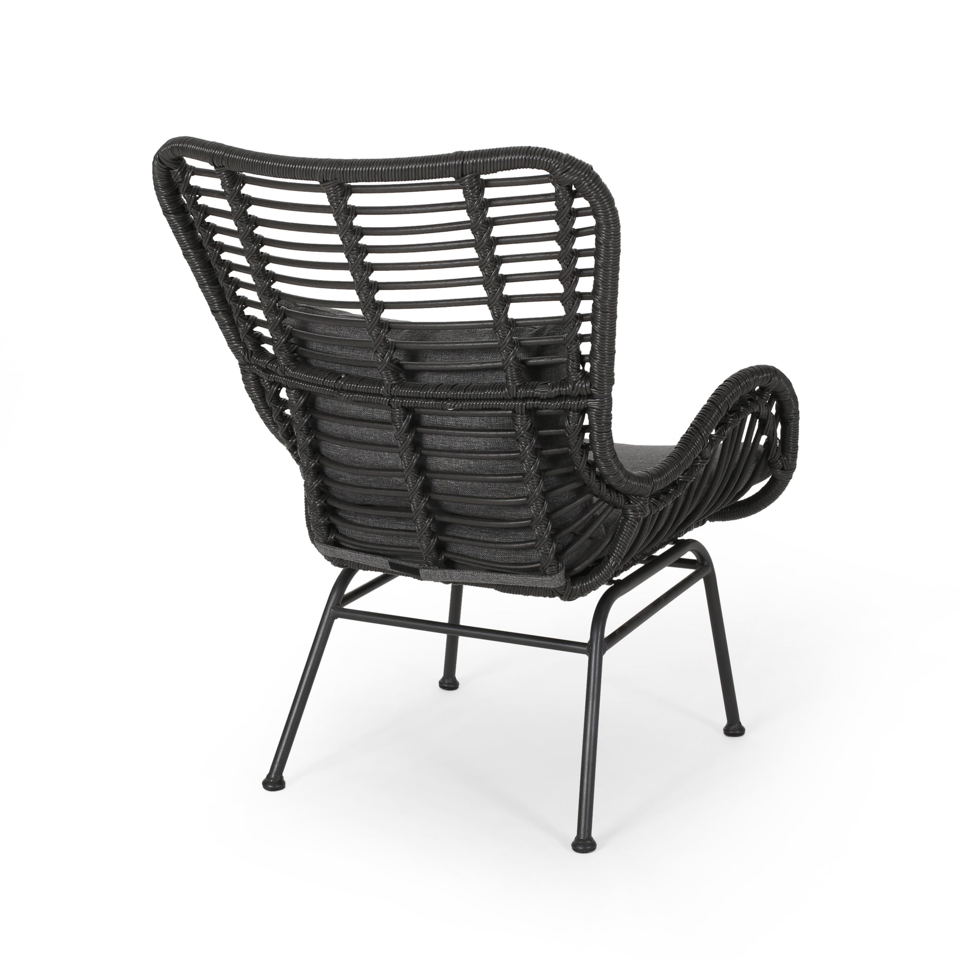 Montana Chair Grey Iron Plastic