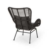 Montana Chair Grey Iron Plastic