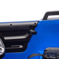 24V Two Seater Kids Ride On Car W Parents Remote Control, Licensed Toyota Lc250,220W Motors,With Shovel,Three Point Seat Belt,Slow Start,Speed Adjustment,Bluetooth,Music For Kids Aged 3 . Blue 100 149 Lbs Polypropylene
