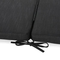 57592.00Cush Dgry Cape Coral Lounge Cushion Dark Gray Garden & Outdoor Foam Fabric