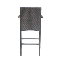 Cascada Kd Barstool Chair Brown Rattan