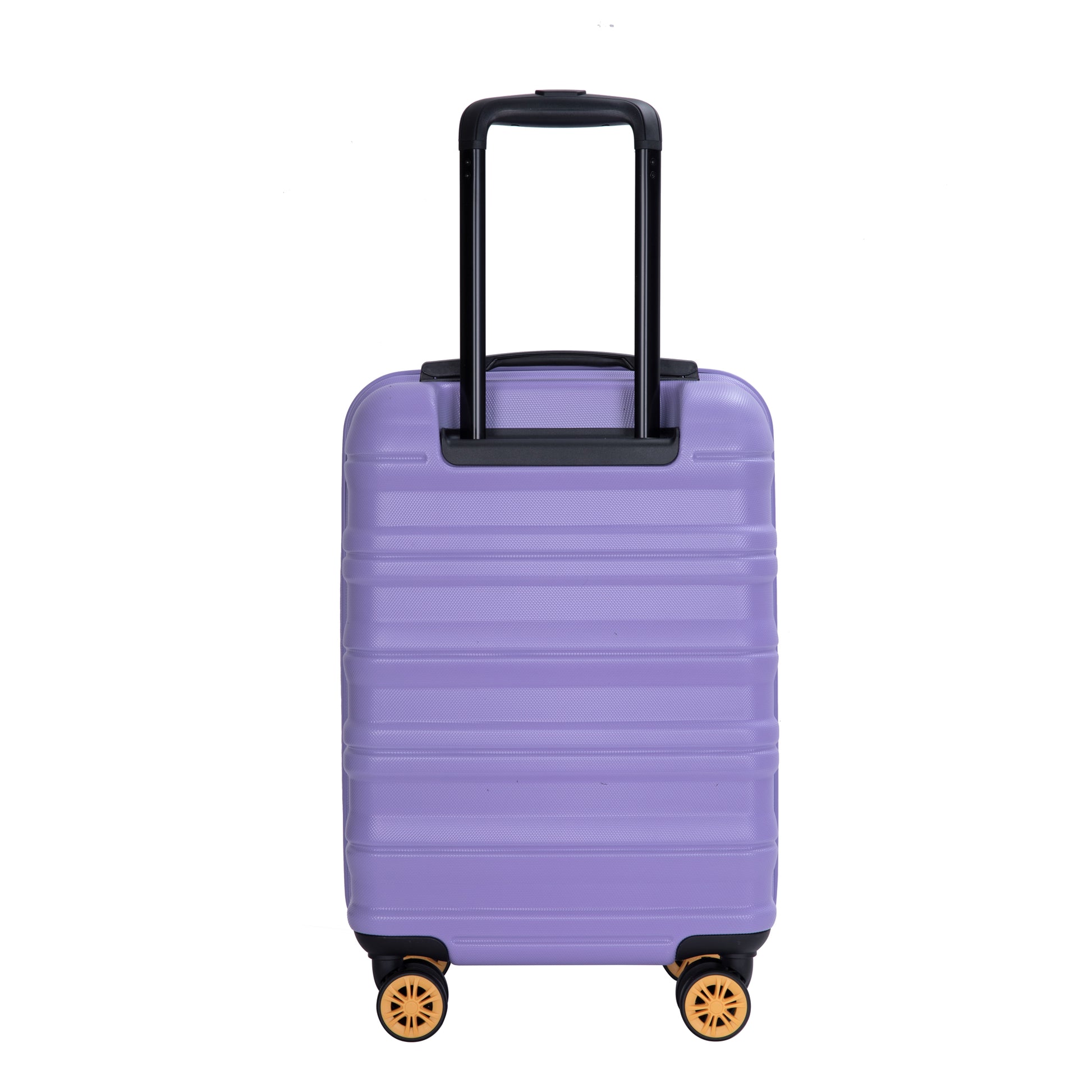 Carry On Luggage Airline Approved18.5" Carry On Suitcase With Tsa Approved Carry On Luggage With Wheels Carry On Bag Hard Shell Suitcases, Light Purple Light Purple Abs Pc