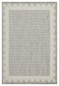 Sunshine Gc Har2015 Silver 2 Ft. 7 In. X 7 Ft. 3 In. Indoor Outdoor Area Rug Silver Polyester Polypropylene