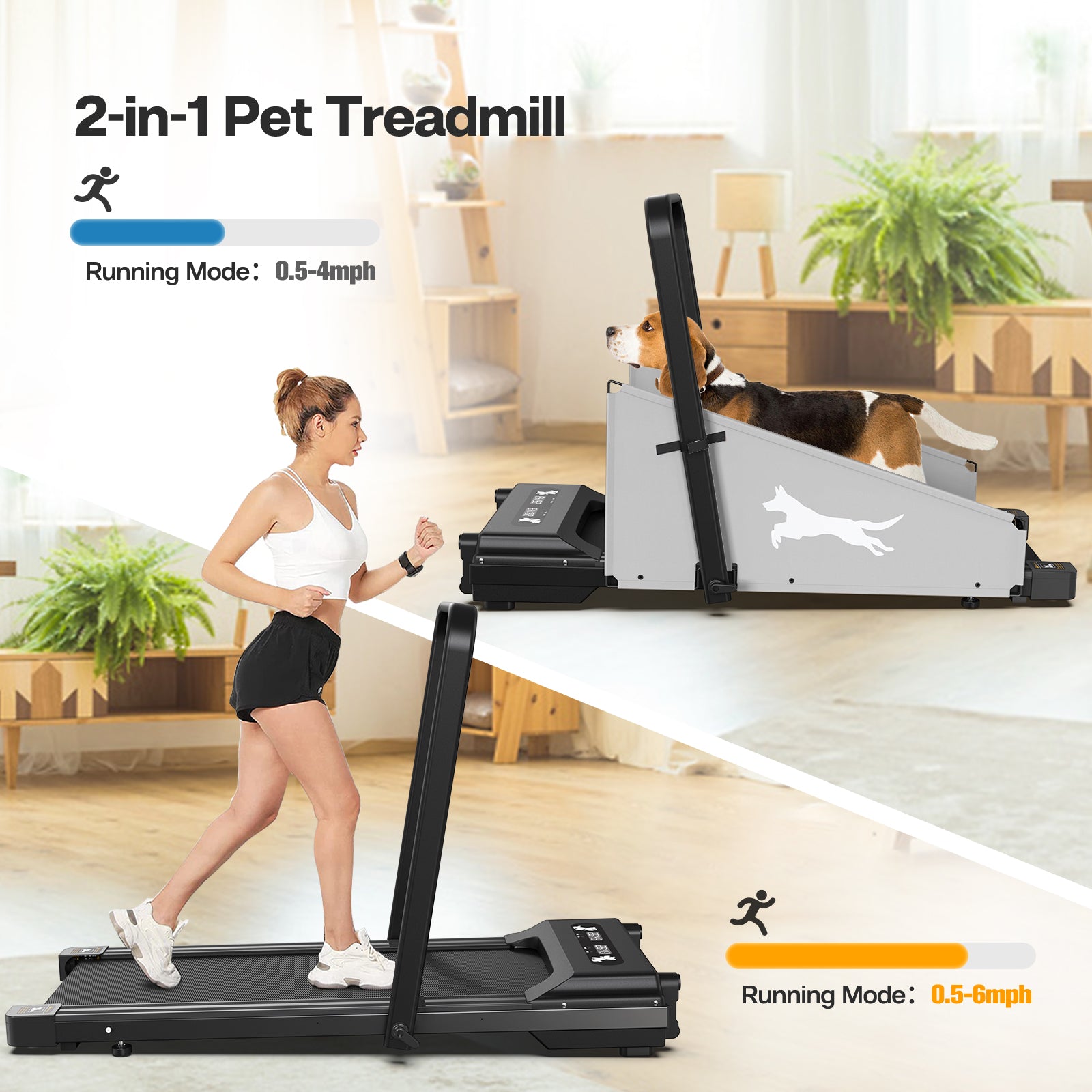 Dog Treadmill Small Dogs Dog Treadmill For Medium Dogs Dog Pacer Treadmill For Healthy & Fit Pets Dog Treadmill Run Walk Black Steel