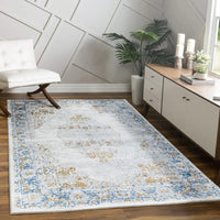 Legacy Gc Cam8004 Multi 2 Ft. 7 In. X 7 Ft. Area Rug White Polyester