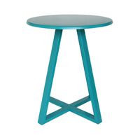 Haiti Bistro Set Teal Iron