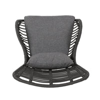 Montana Chair Grey Iron Plastic