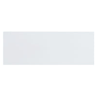 Modern Sleek Console Table Two Drawers With Stripe Design For Living Room And Entryway White White Mdf