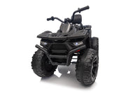 Kids Atv 2 Wheeler, 24 Volt 2Wd Ride On Toys For Big Kids W 2 Seater, 4X200W Motor, 5.6Mph Max Speed,Black Black Abs