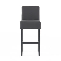 Portman Barstool Light Grey Fabric