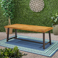 Outdoor Dining Table Teak Wood