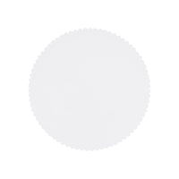 19.9 Inch H Shaped Barrel Coffee Table, Nordic Style, Simple Design, Suitable For Indoor And Outdoor Use, Made Of Magnesium Oxide, Suitable For Living Room, Bedroom Or Garden Sofa White Black